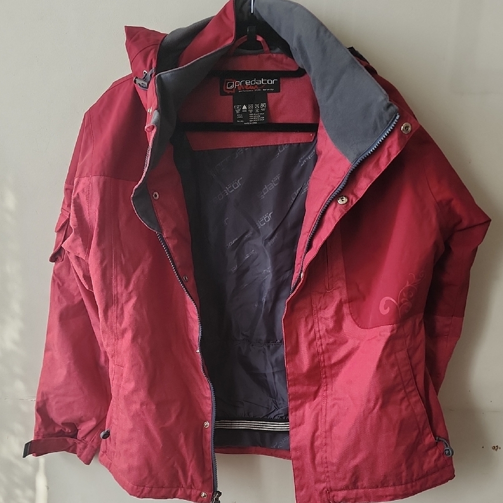Predator Women's Red Ski & Snow Jacket